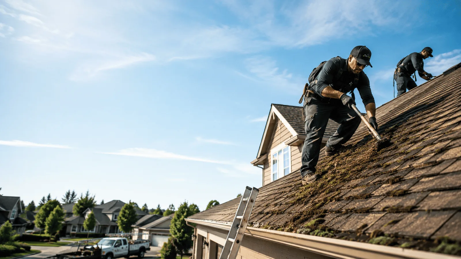 Roof Moss Removal in Northridge, CA near me